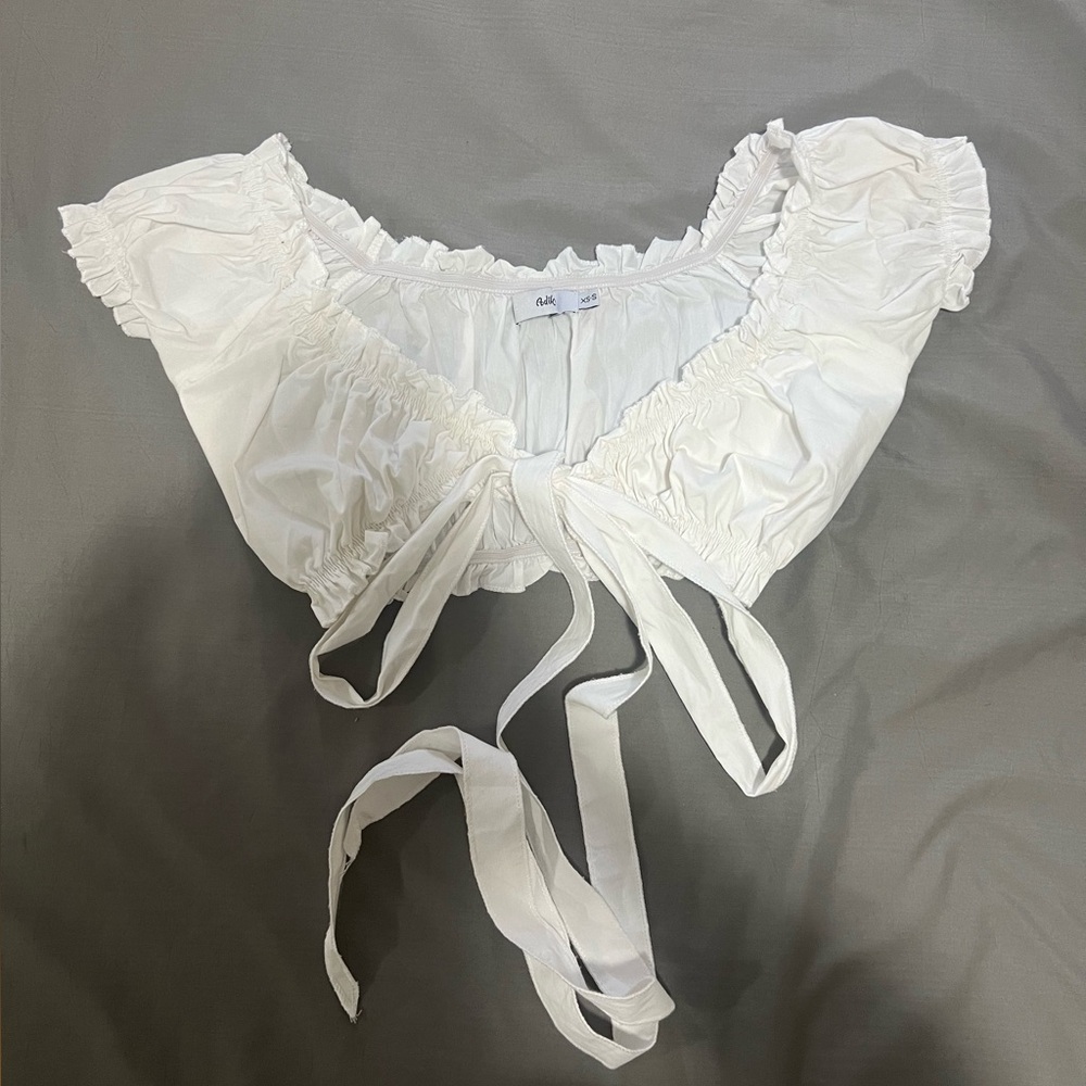 Adika Wrap Crop Top